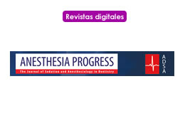 Progress Anesthesia