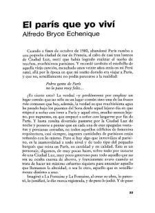 El París que yo viví