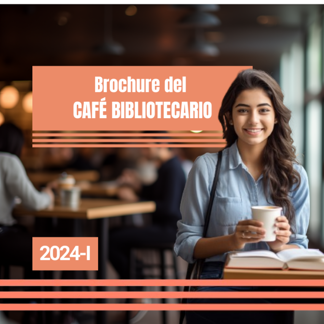 Brochure del Café Bibliotecario